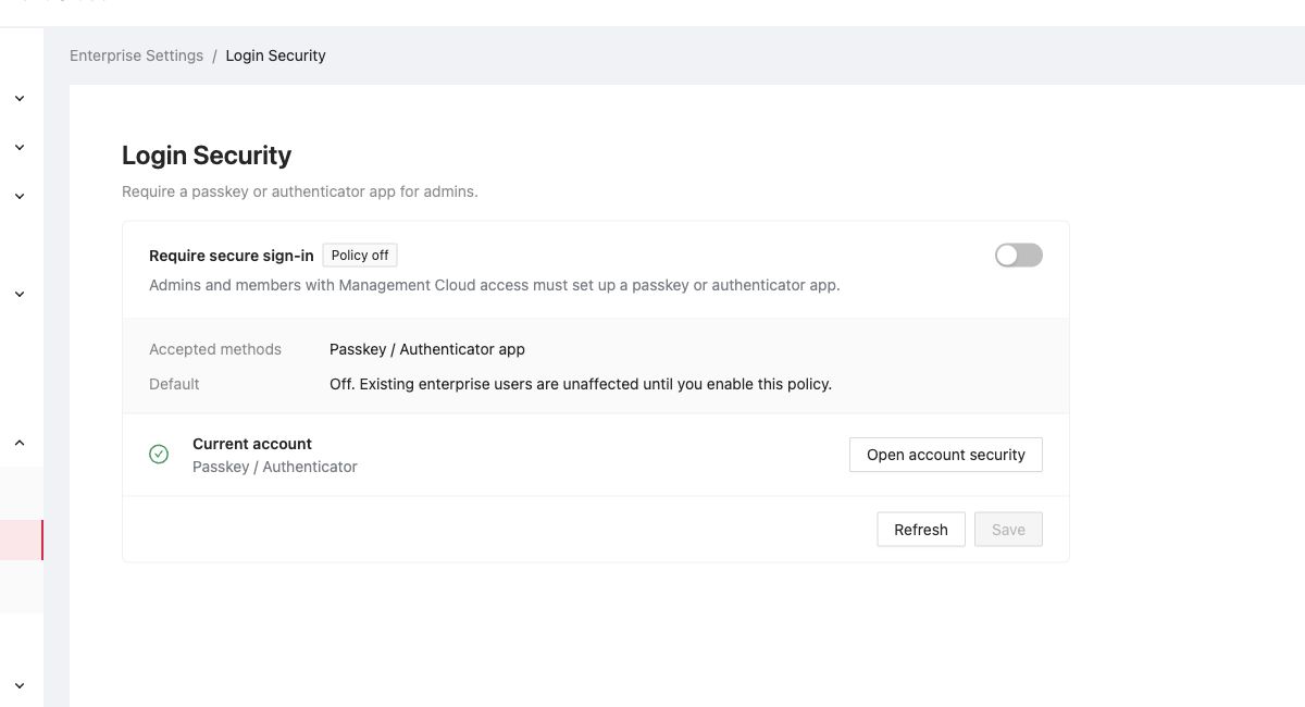 Login security